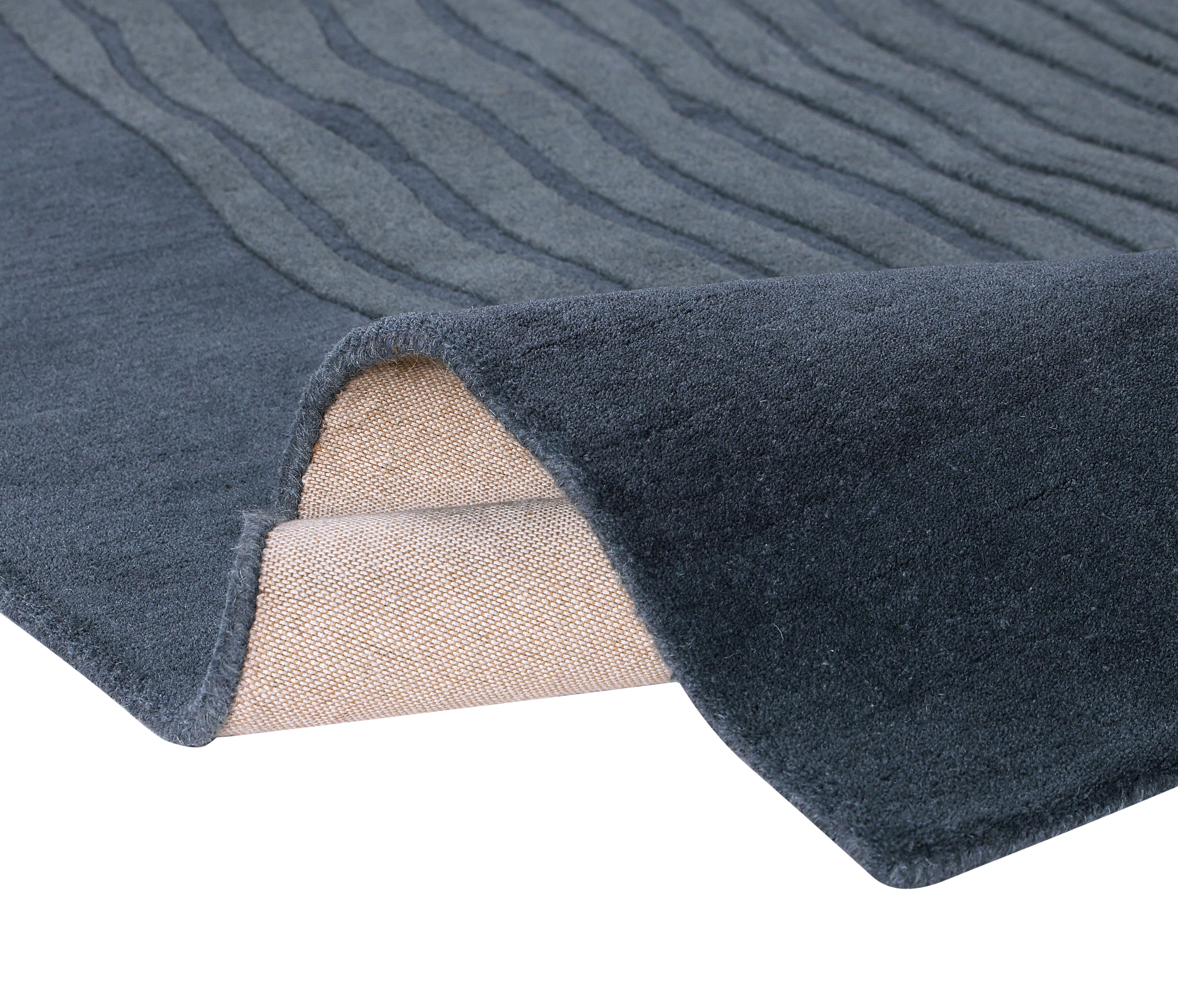 Hand Tufted Wool Grey Rug