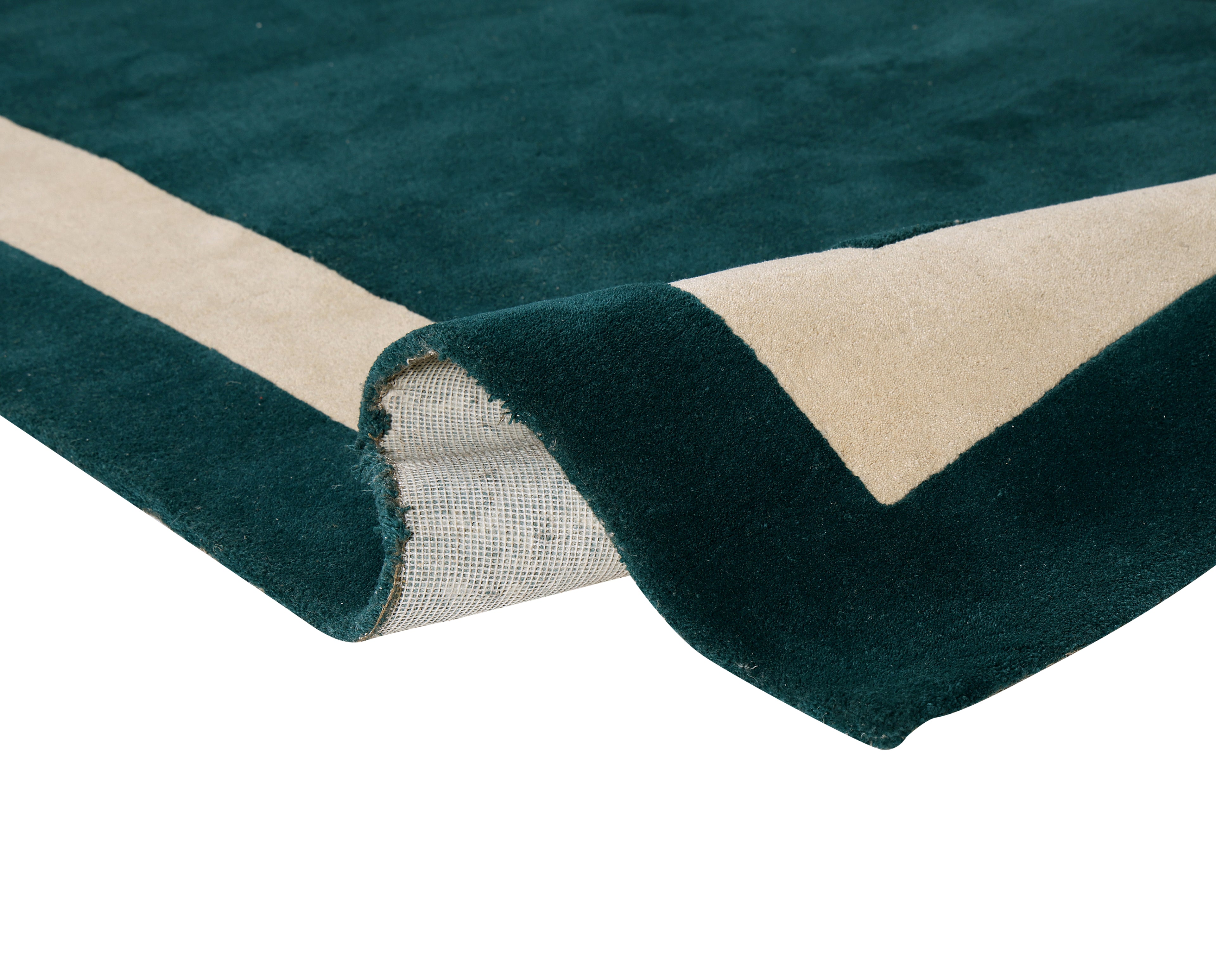 Hand Tufted Wool Green Area Rug