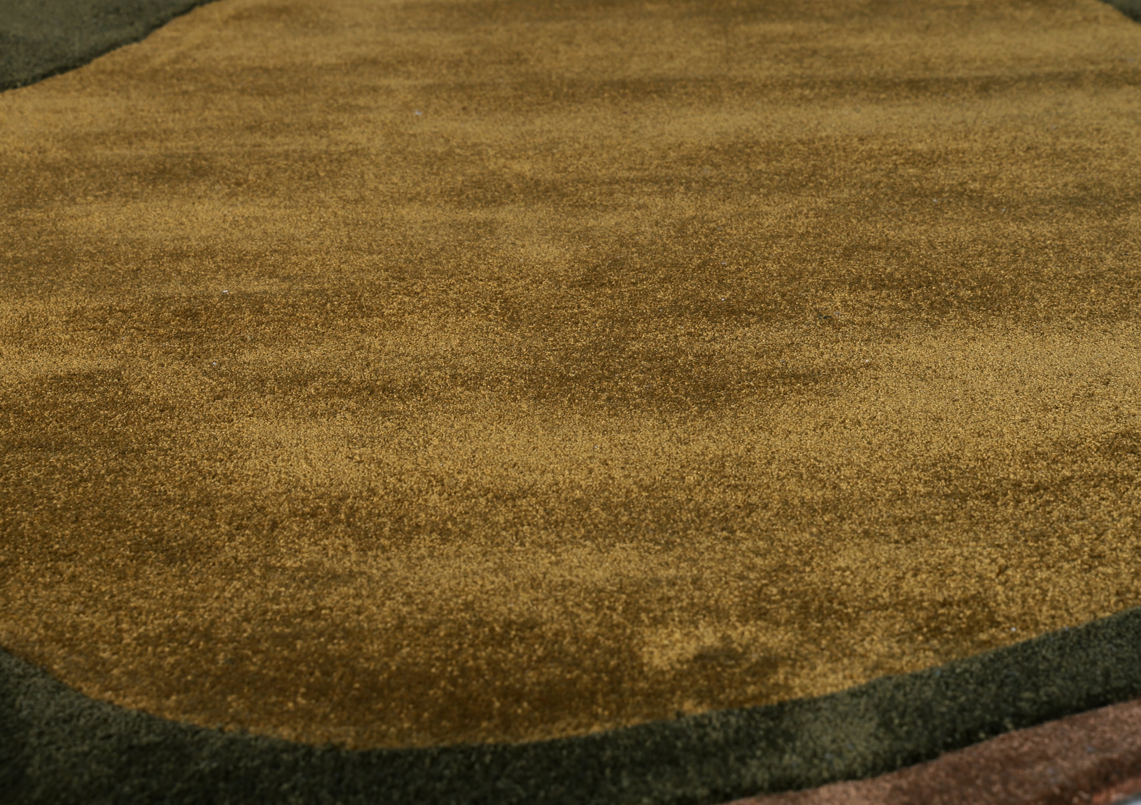 Handtufted Wool PET Brown Rug