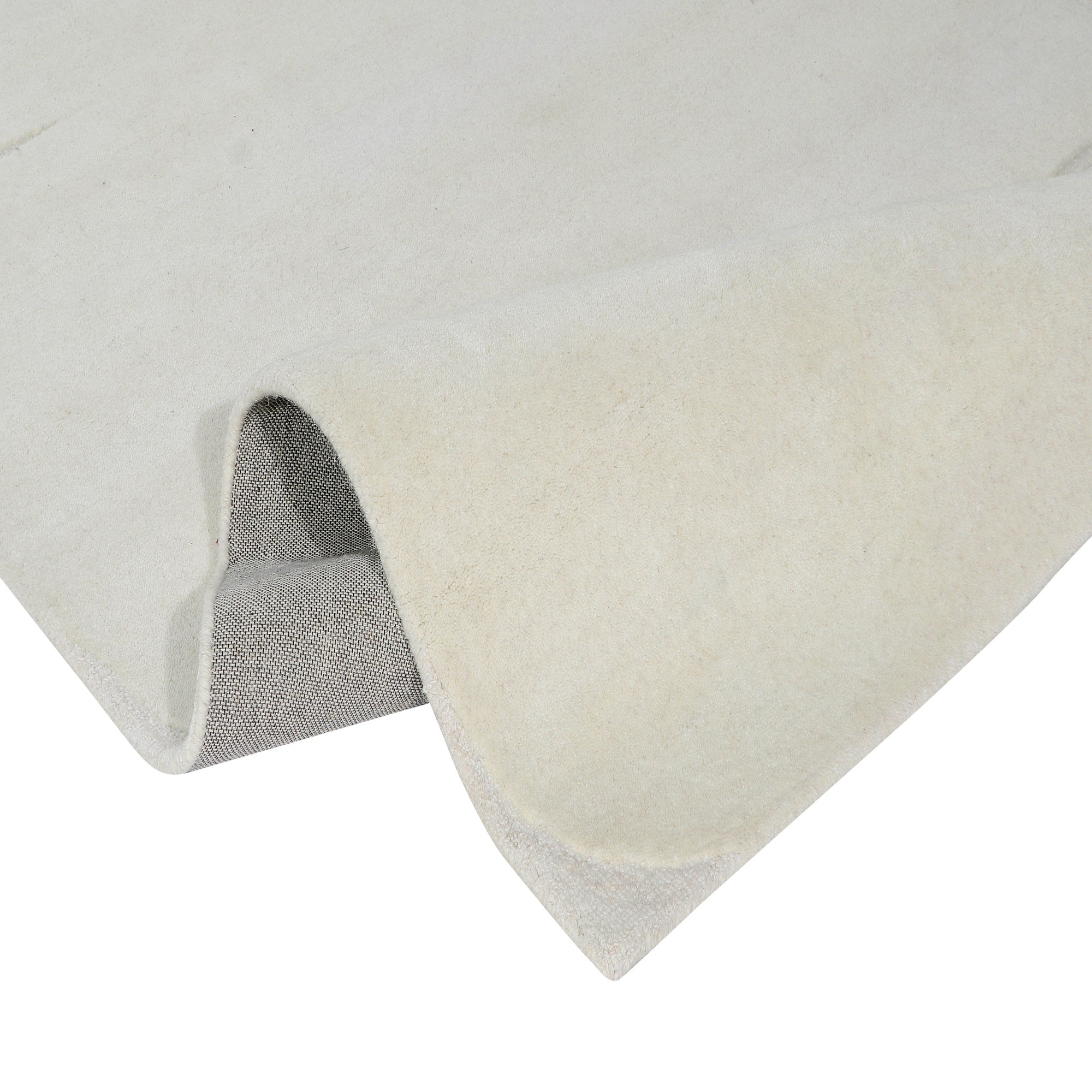 Hand Tufted Indian Wool Off White Area Rug