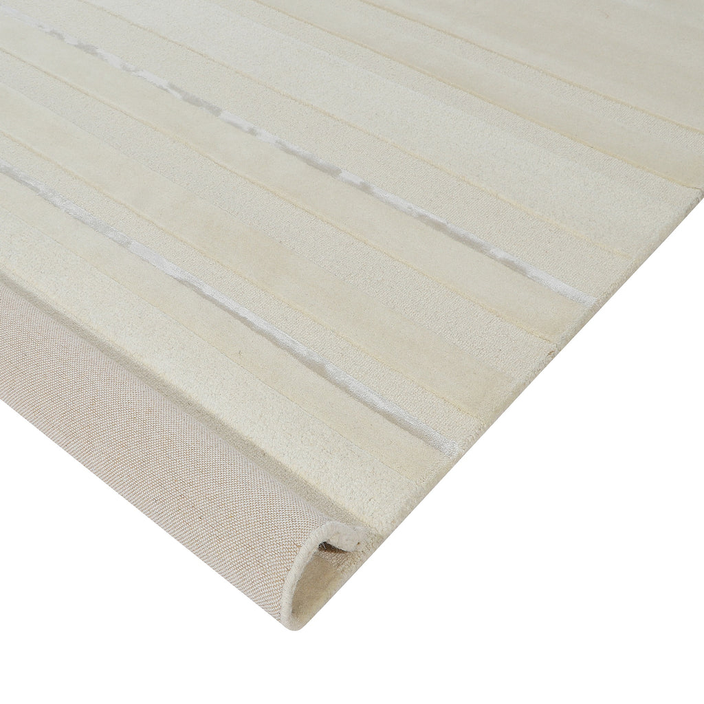 Hand Tufted Wool, Felt and Viscose Area Rug