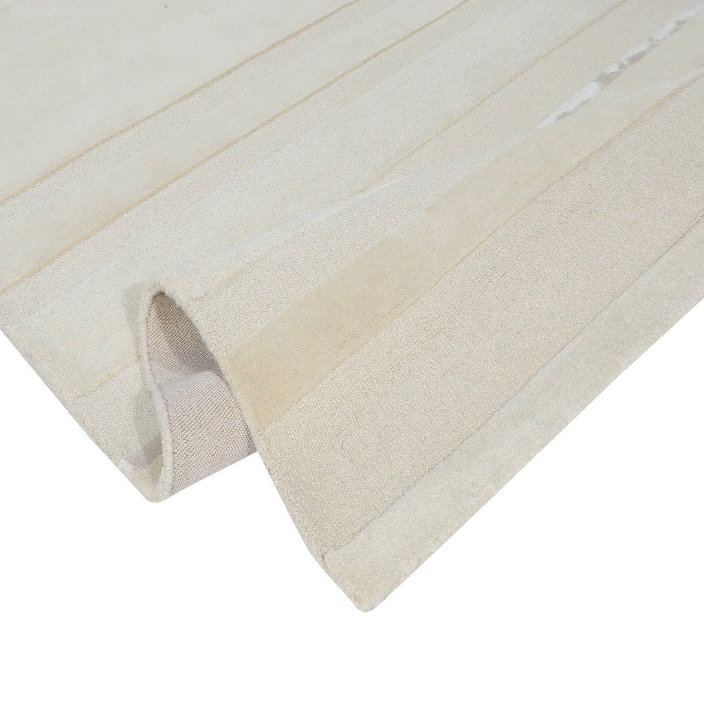 Hand Tufted Wool, Felt and Viscose Area Rug