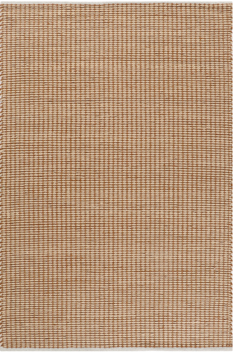 Pitloom Wool Orange and Beige Rug