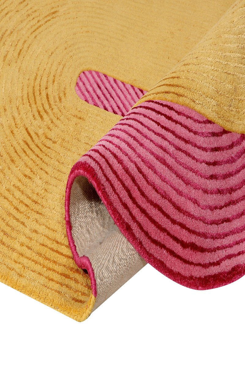 Hand Tufted Wool and Viscose Area Rug