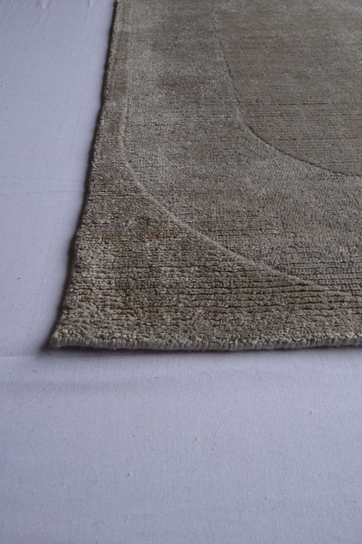 Handloom Jute Light Grey Area Rug