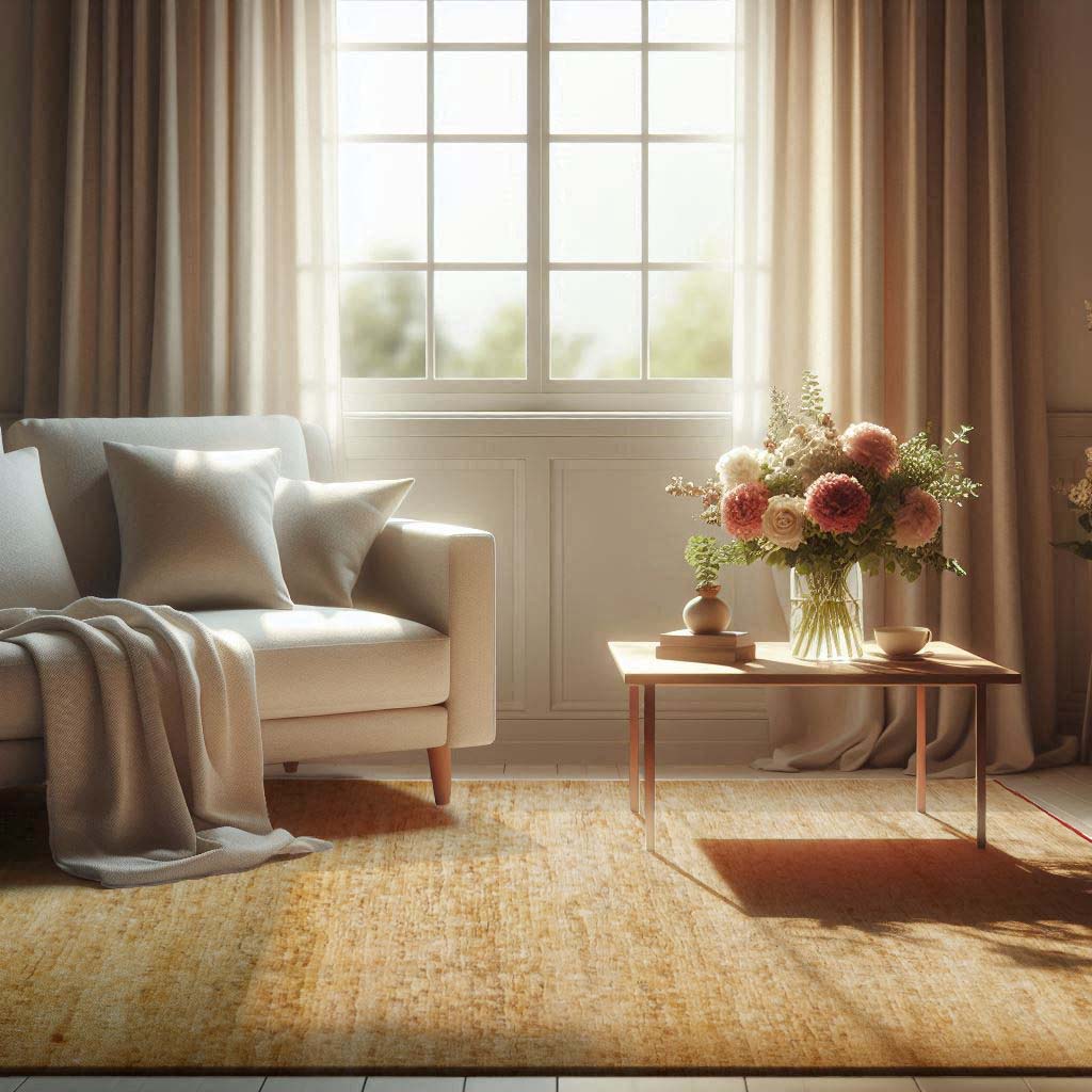 Hand Knotted Jute Brown Area Rug