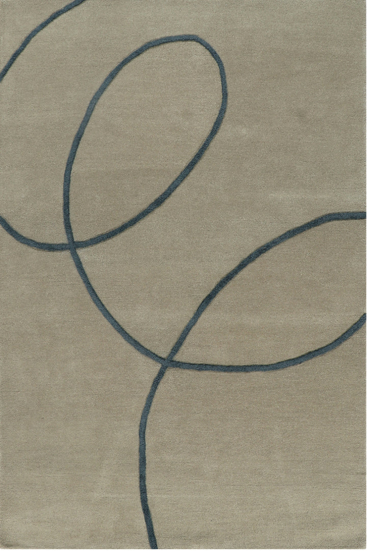 Handtufted Wool beige Rug