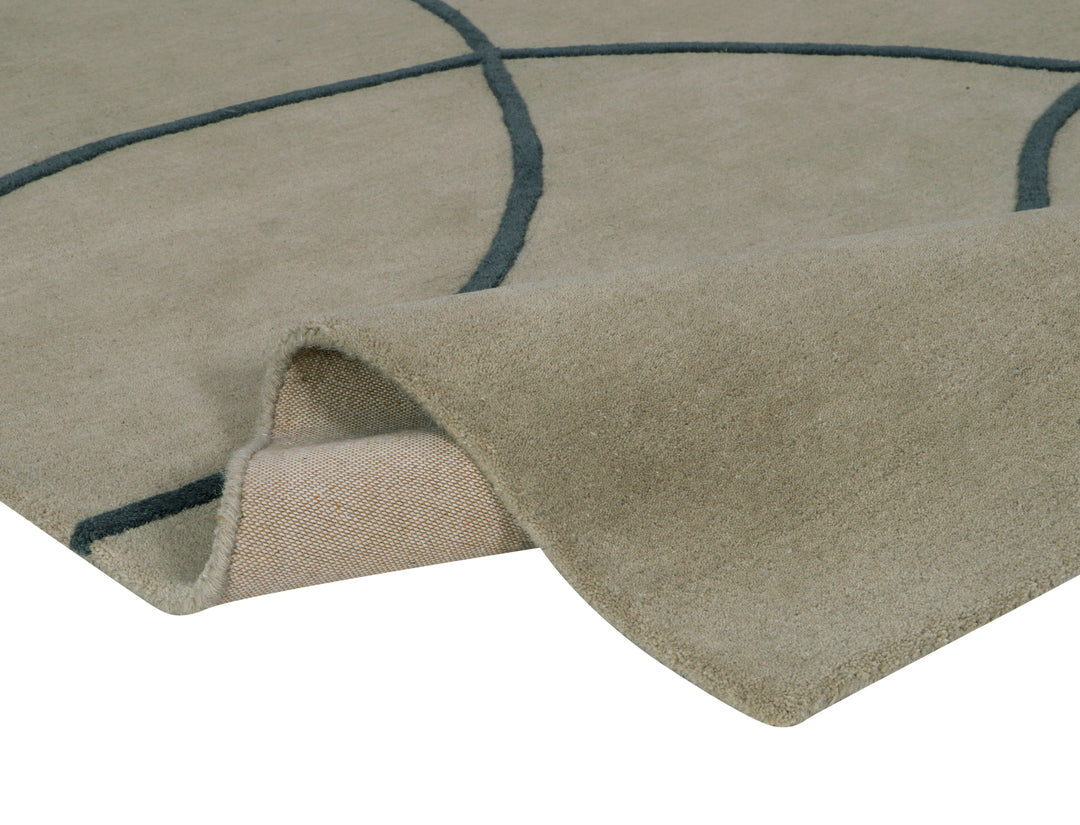 Handtufted Wool beige Rug