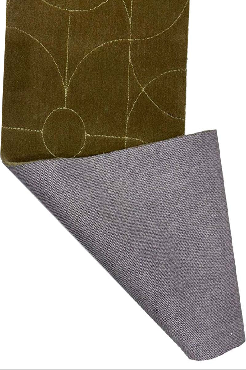 Hand Tufted Wool Green Runner