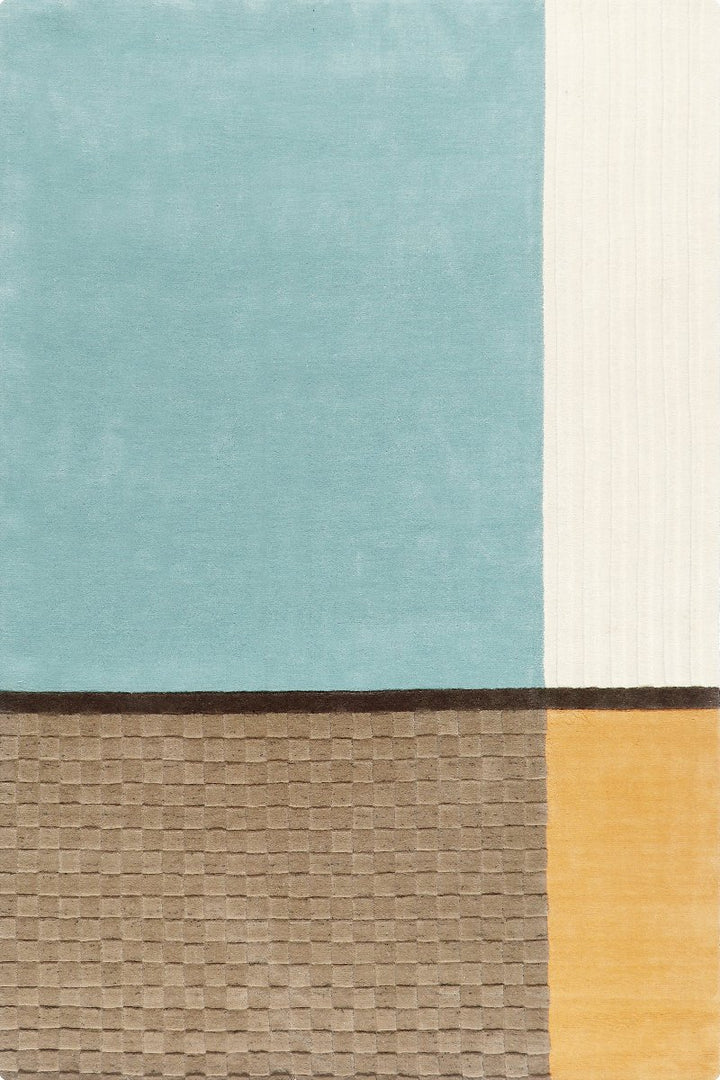 Handloom NZ Wool and Viscose Area Rug