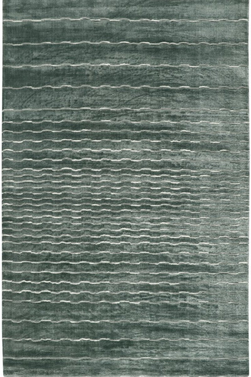 Handloom Handmade Viscose Grey Rug