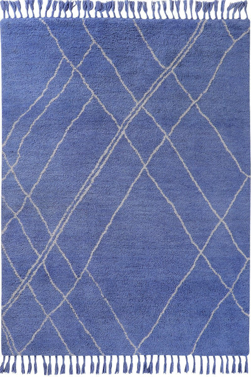 Hand Knotted Wool Area Rug