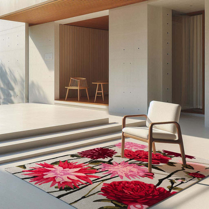 Hand Tufted Wool Area Rug