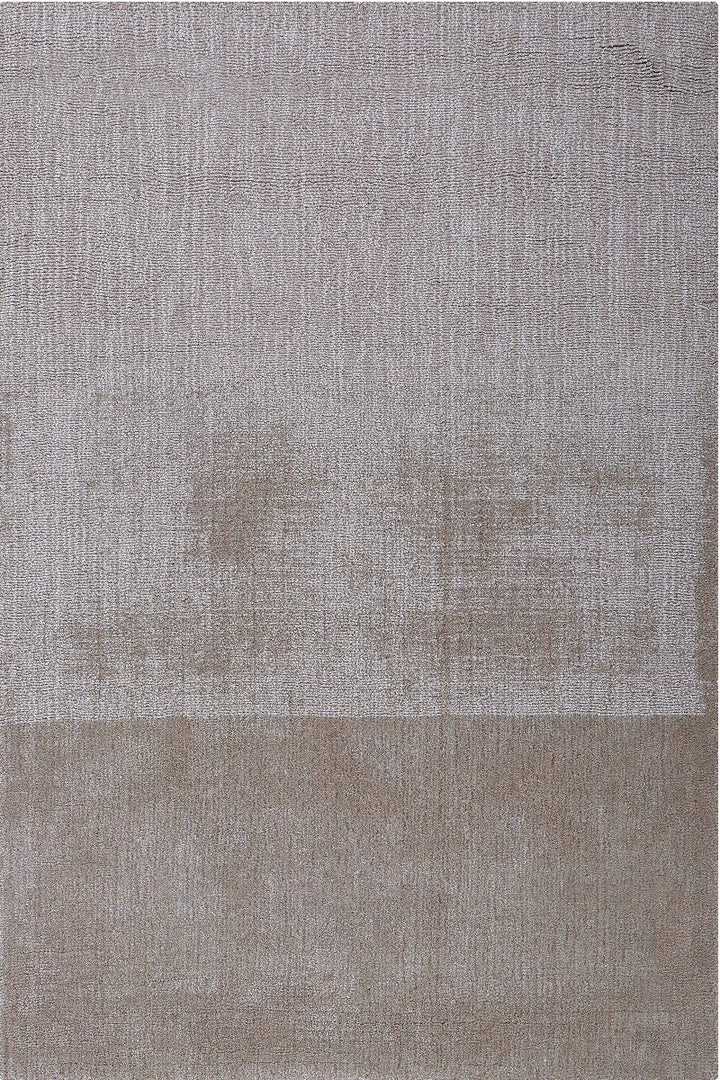 Handloom  Wool and Viscose Area Rug
