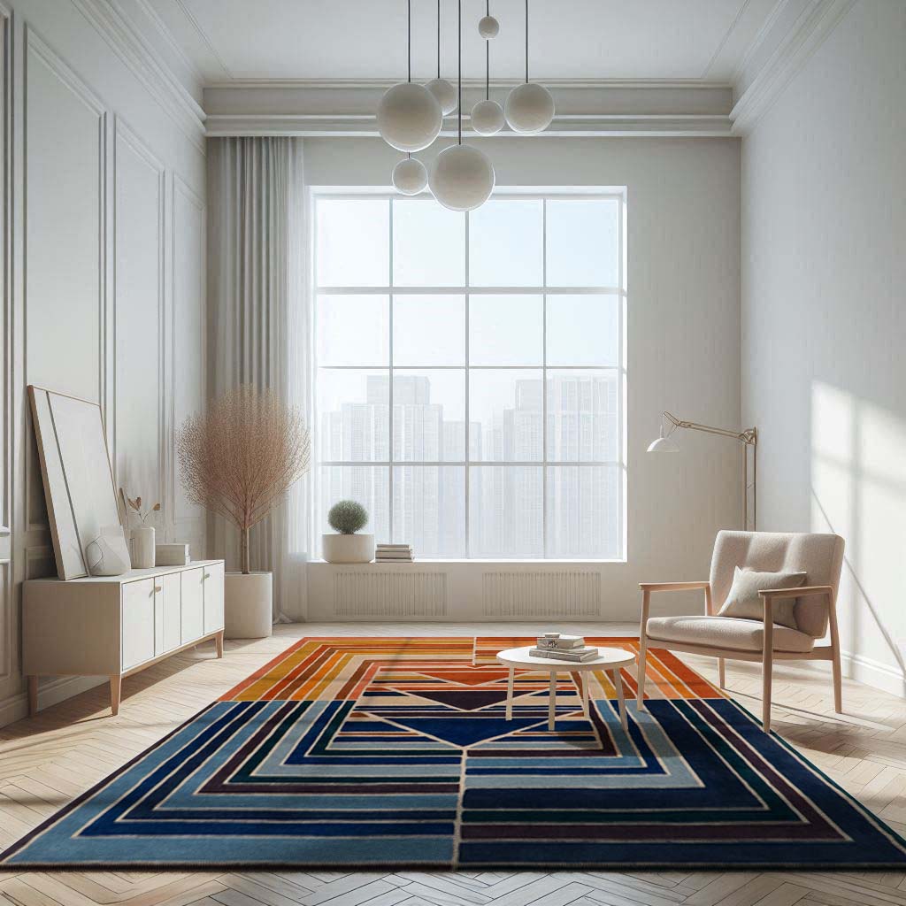 Hand Tufted Wool Area Rug