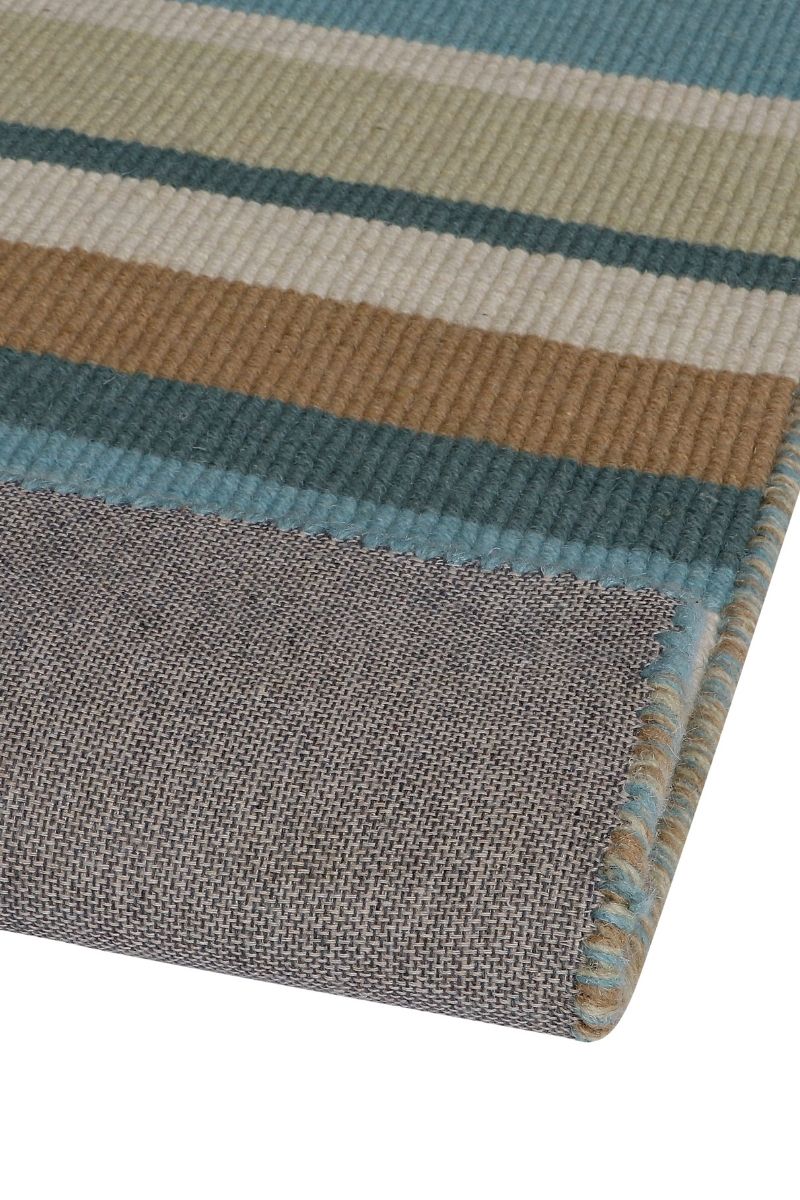 Handloom Wool Multicolor Area Rug