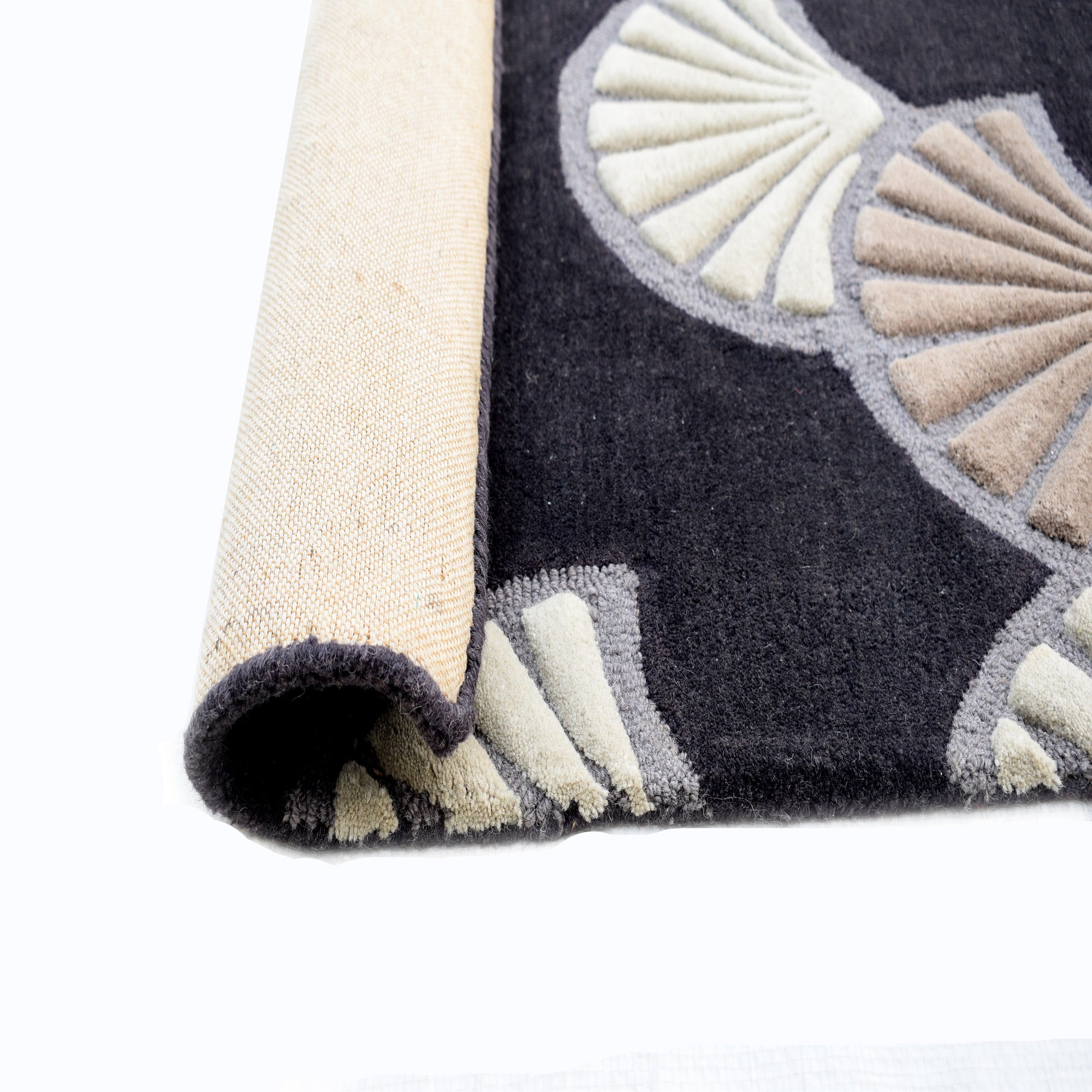 Hand Tufted Carpet Multicolour Wool Rug