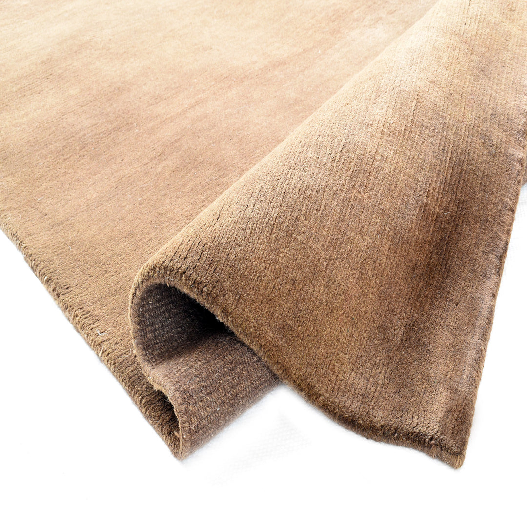 Hand Knotted Beige Wool Rugs