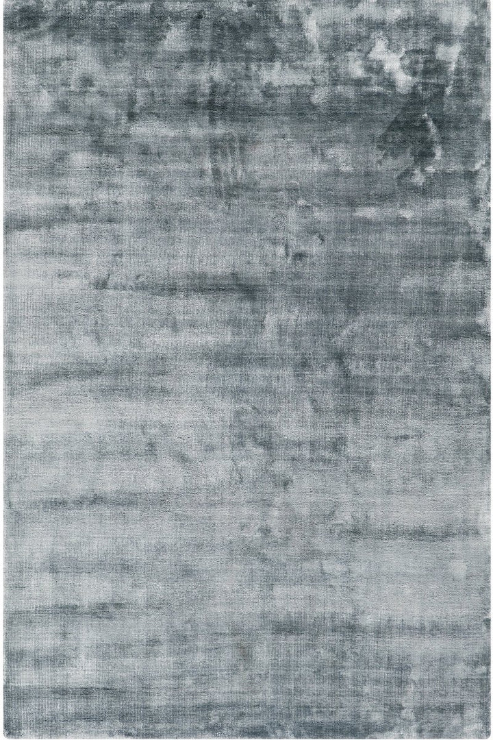 Handloom Viscose Grey Area Rug