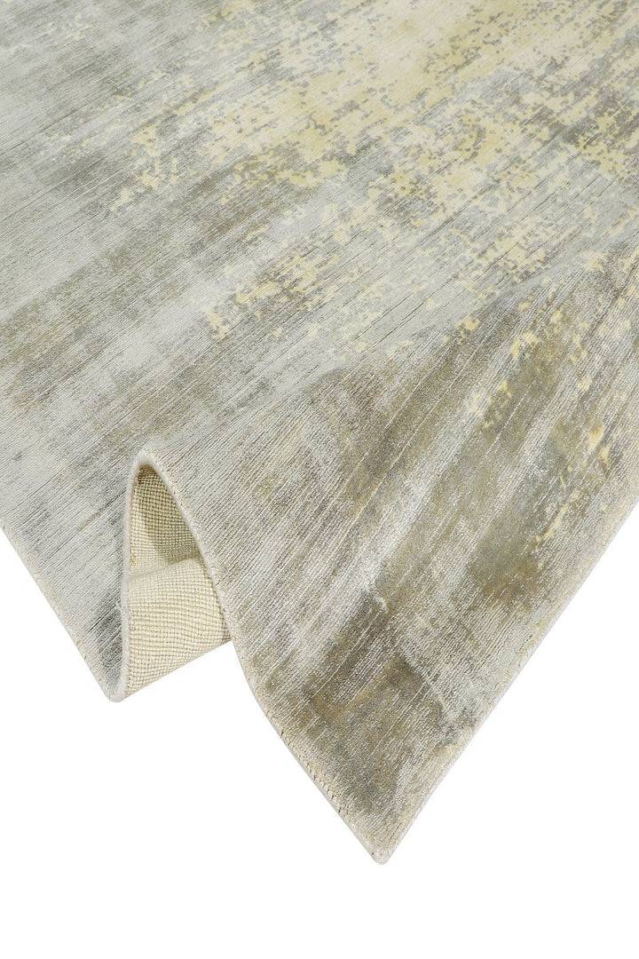 Handloom Viscose Printed Area Rug