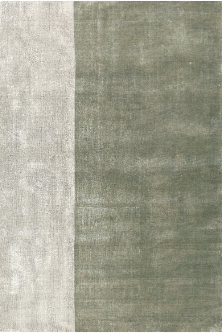 Handloom Wool, Viscose and Lurex Area Rug