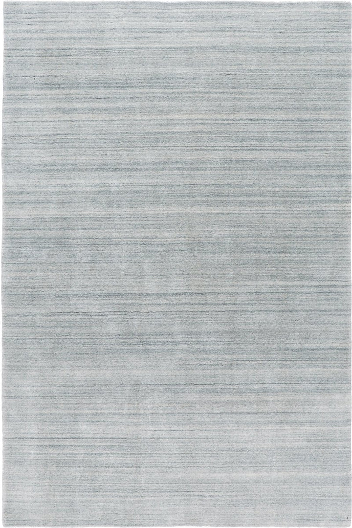 Handloom Undyed Natural Wool Area Rug