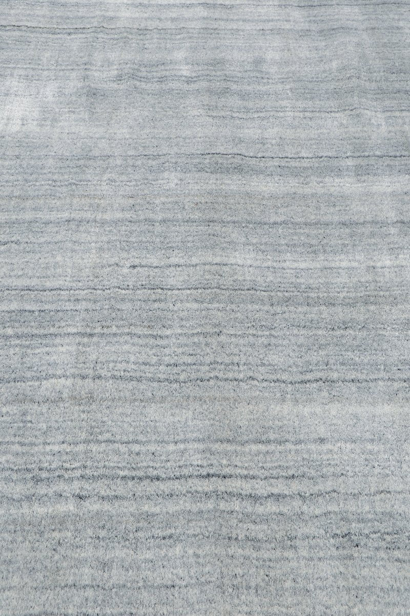 Handloom Undyed Natural Wool Area Rug