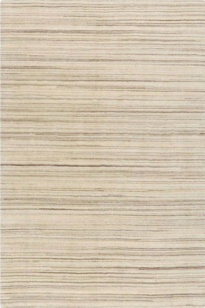 Handloom Undyed Natural Wool Beige Area Rug