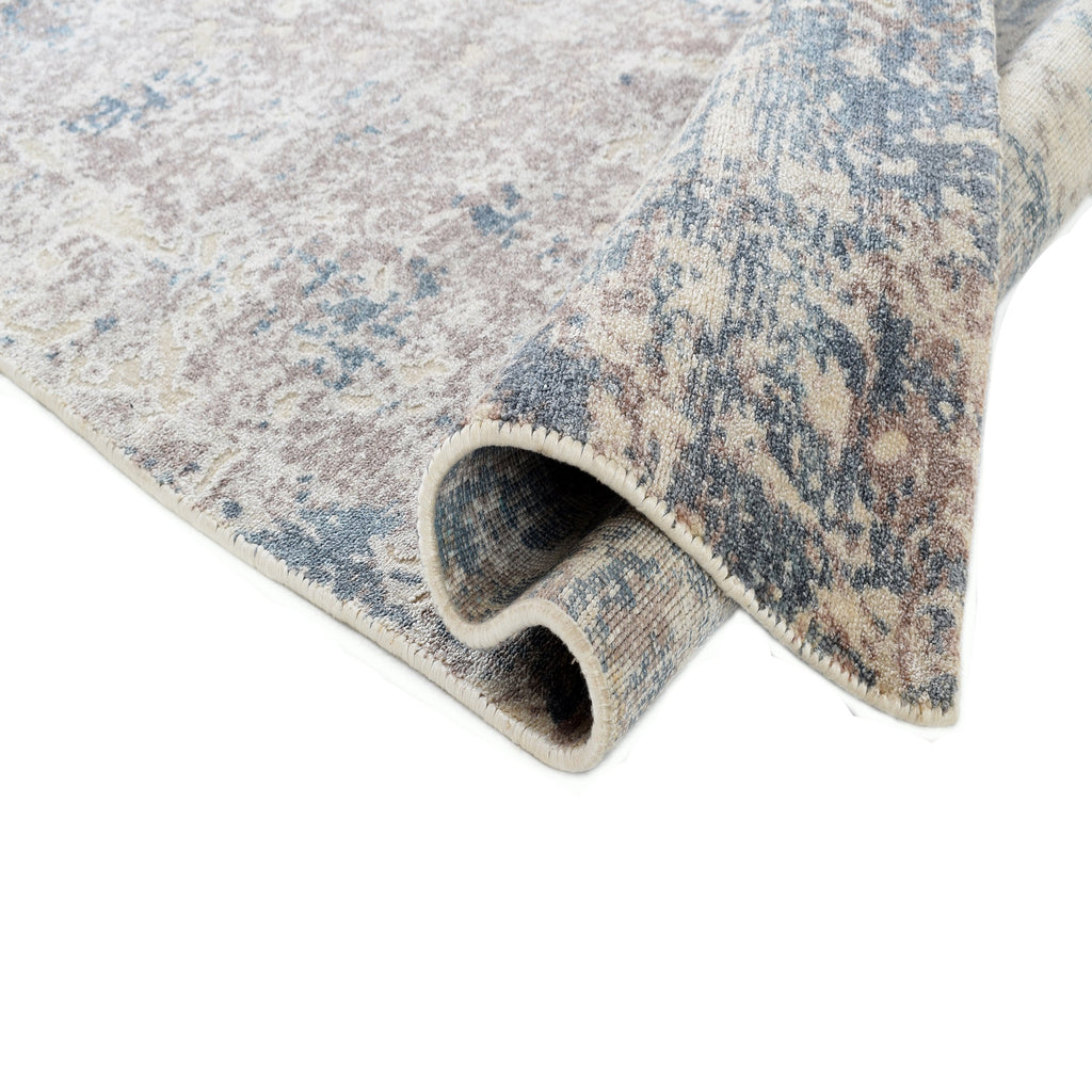 Hand Knotted Multicolor bamboo Silk Rug