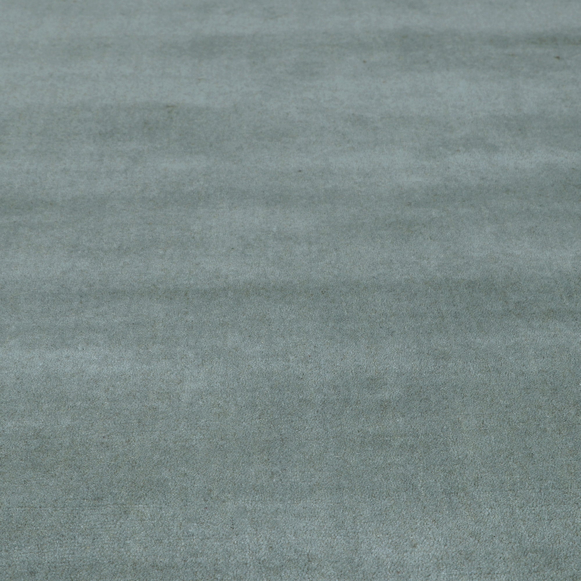 Handloom Wool and Viscose Dark Grey Area Rug