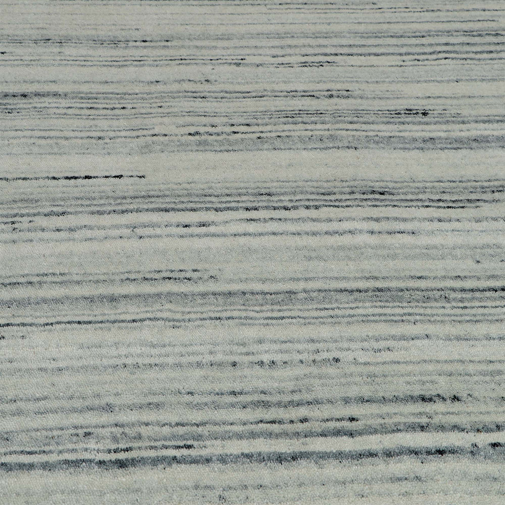 Handloom Natural Wool Grey Rug