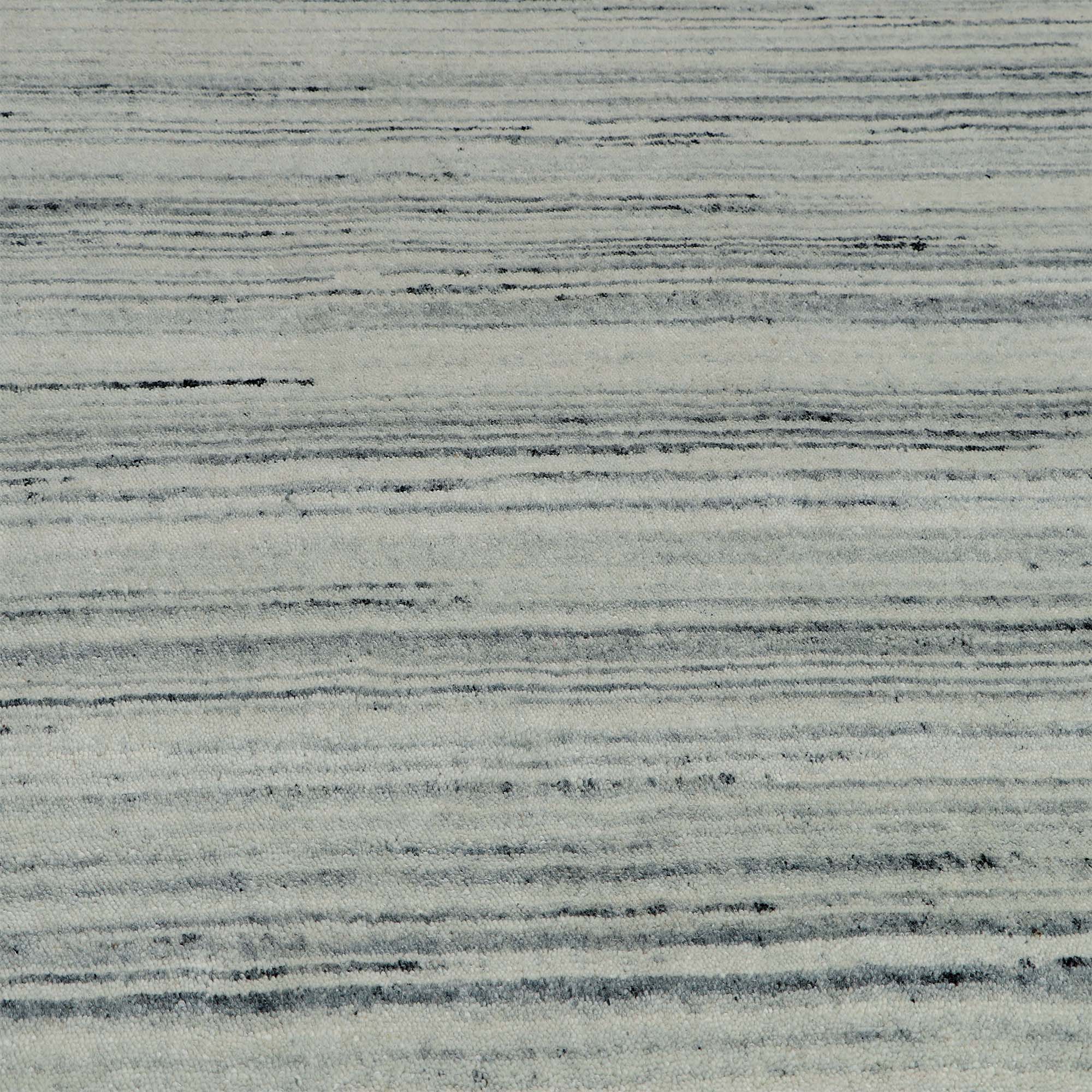 Handloom Natural Wool Grey Rug