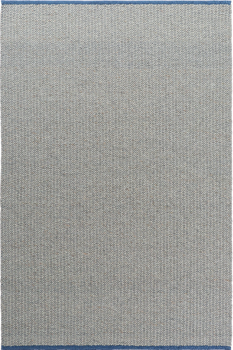 Dhurrie Grey Wool flatweave Rug