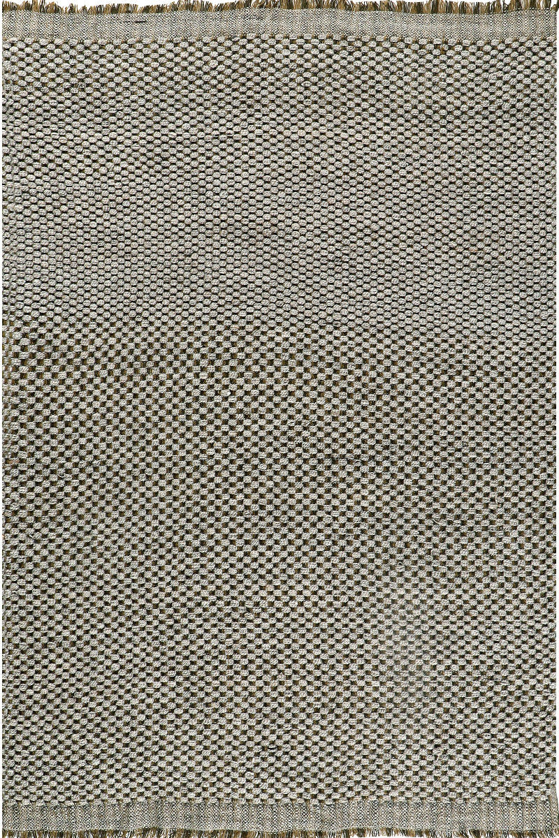 Dhurrie Brown PET flatweave Rug