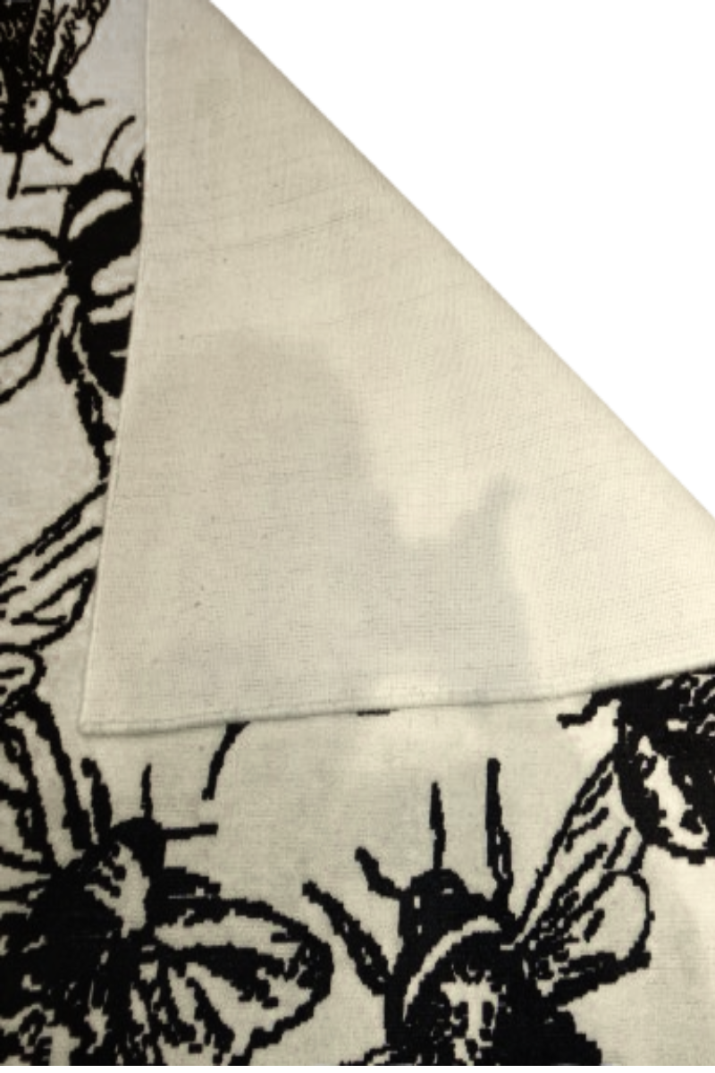 Handloom Cotton Beige Area Rug