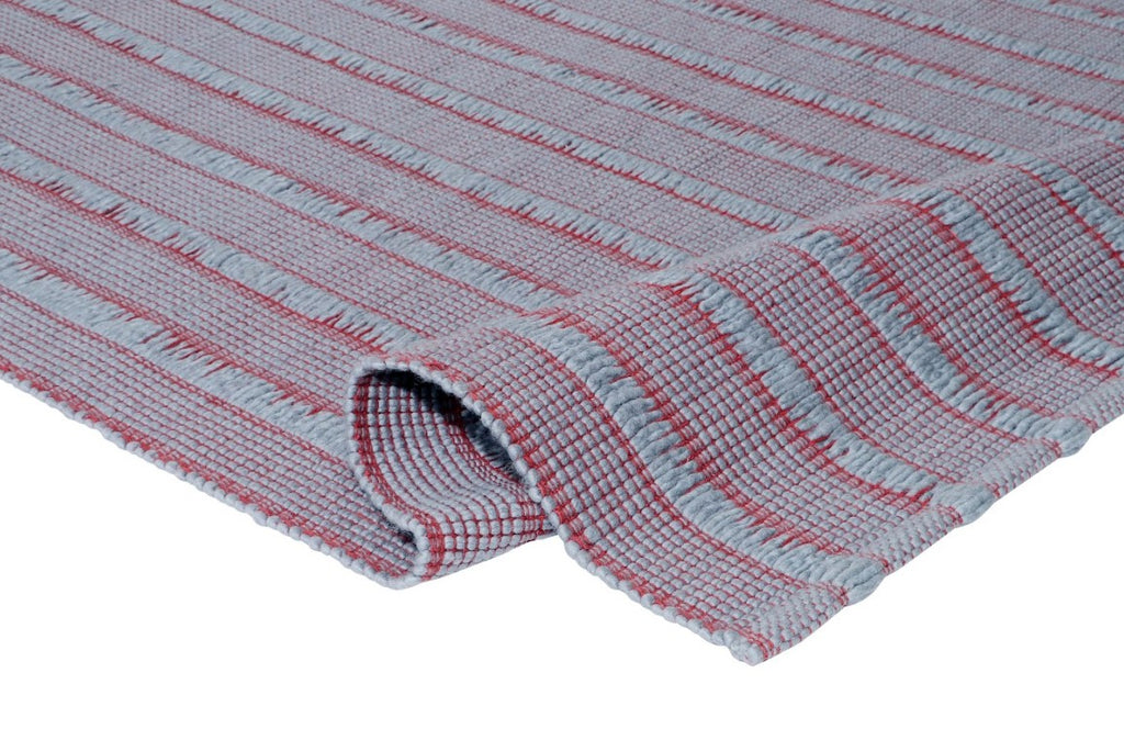 Pitloom Pink Wool Area Rug
