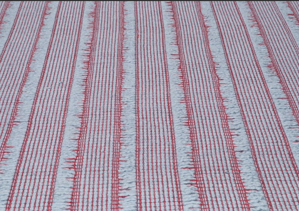 Pitloom Pink Wool Area Rug