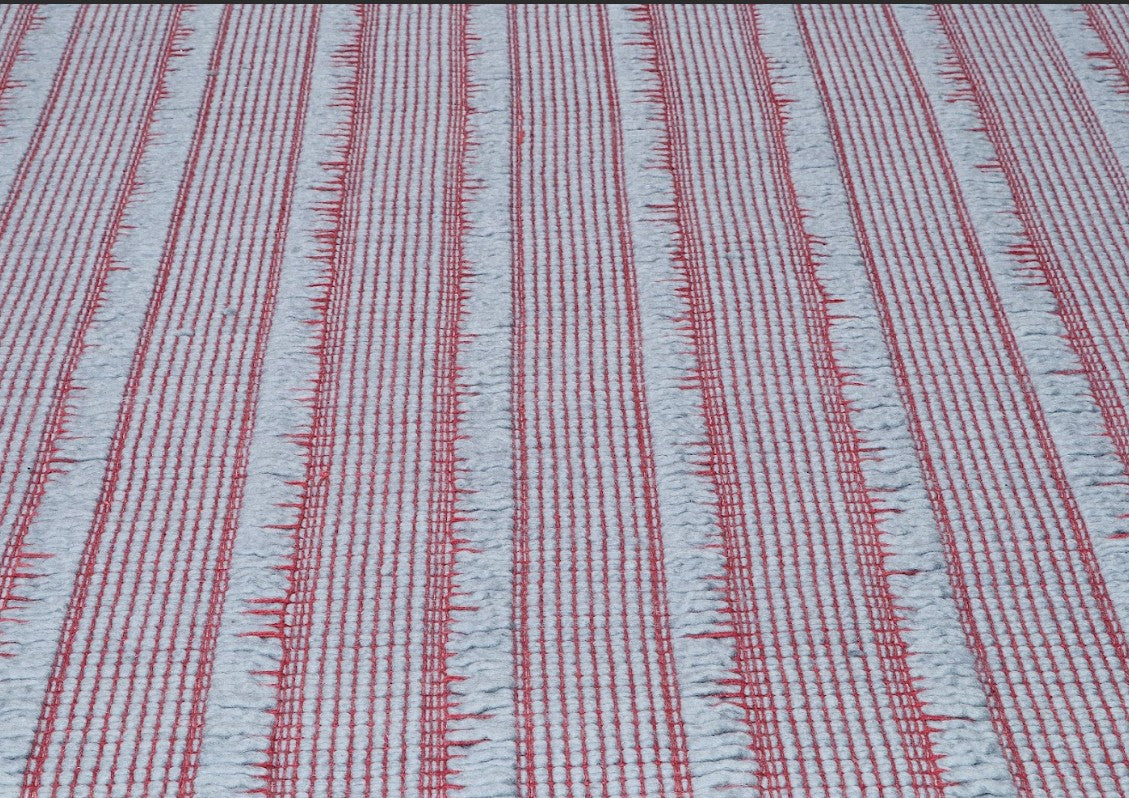 Pitloom Pink Wool Area Rug