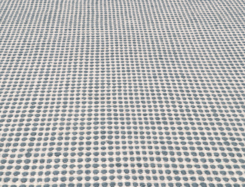 Dhurrie Sage Green PET flatweave Rug