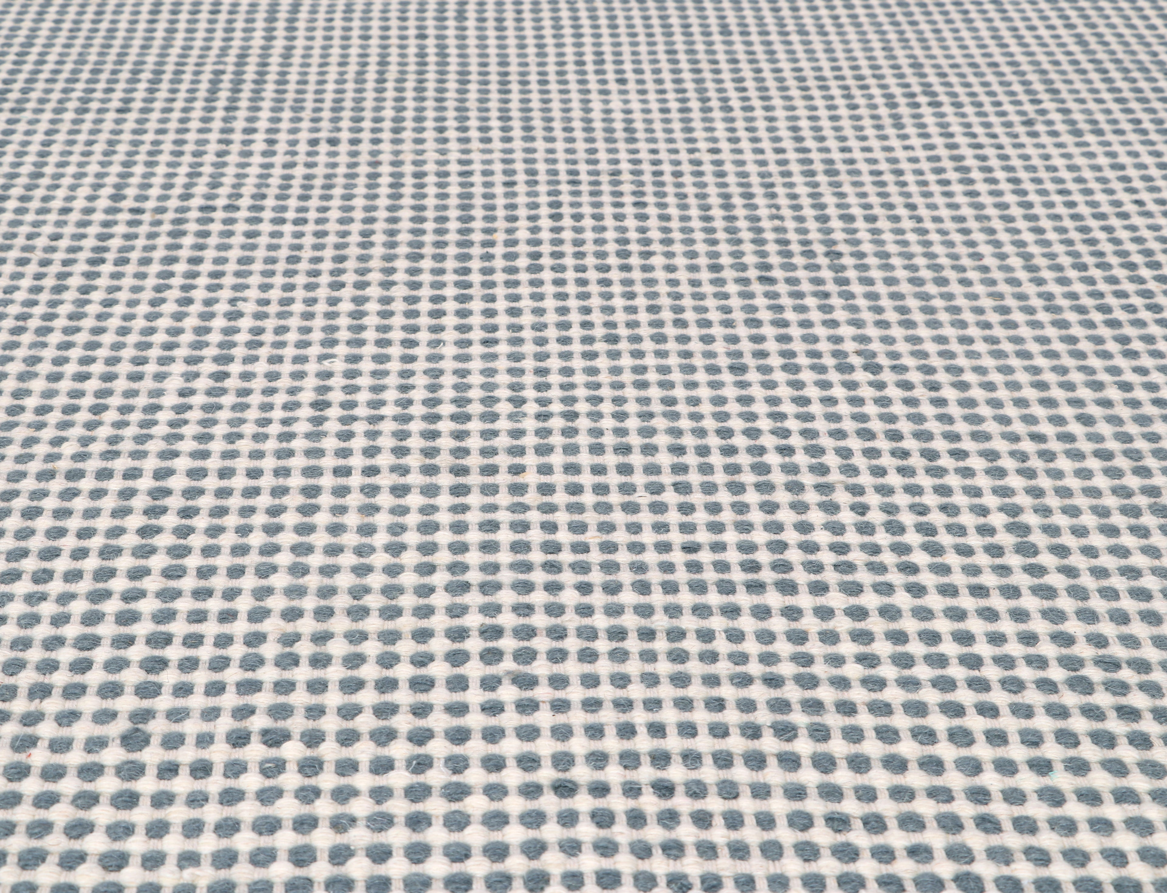 Dhurrie Sage Green PET flatweave Rug