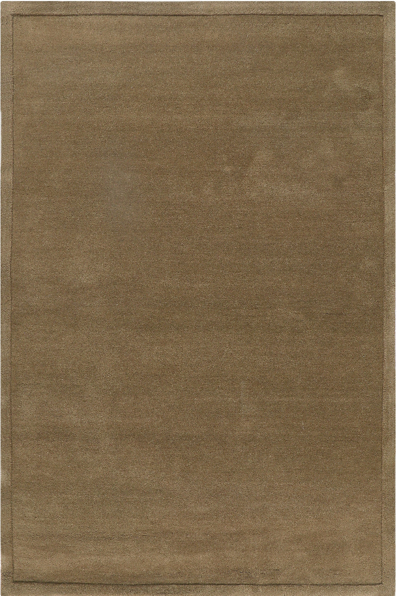 Handtufted Wool Brown Rug