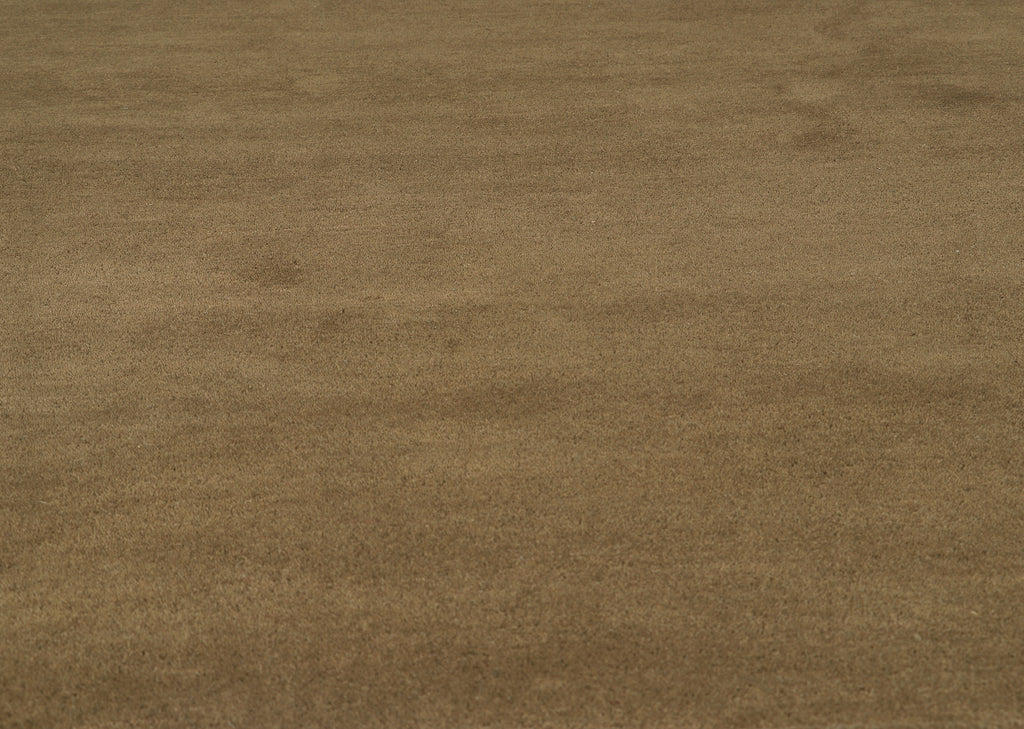 Handtufted Wool Brown Rug