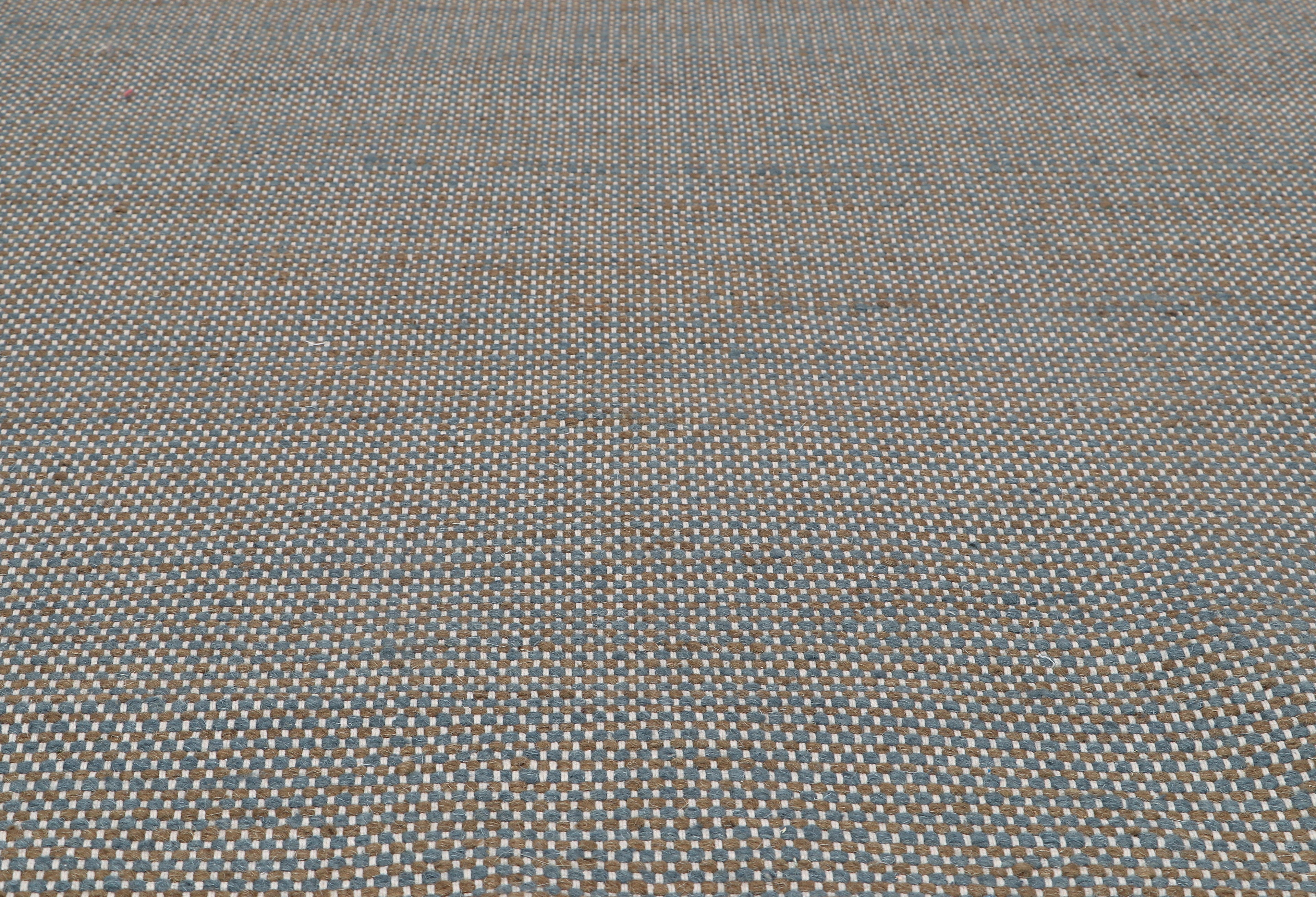 Pitloom PET Flatweave Brown Area Rug