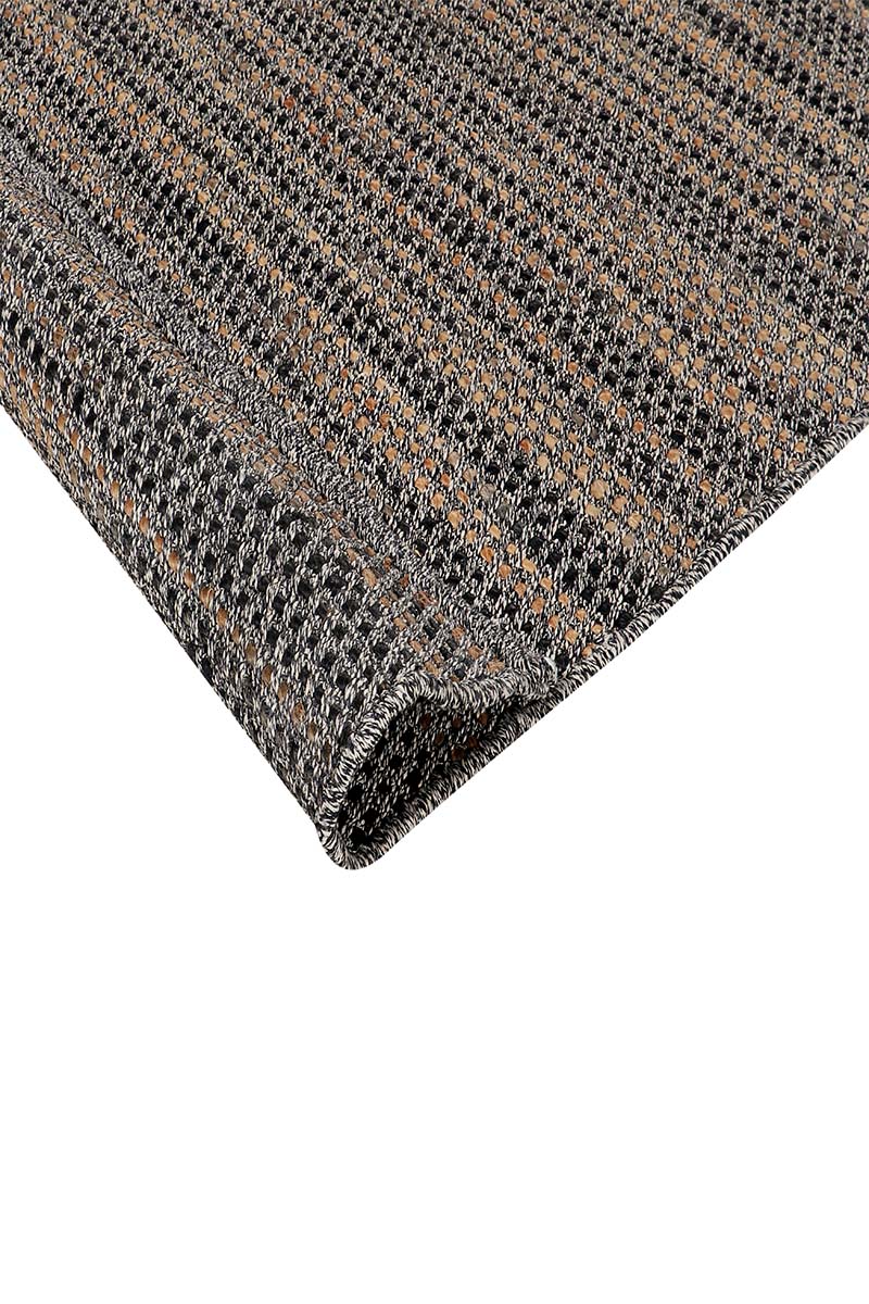 Pitloom Wool Brown Flatweave Area Rug