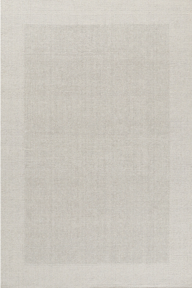 Handloom Off Wool White Rug