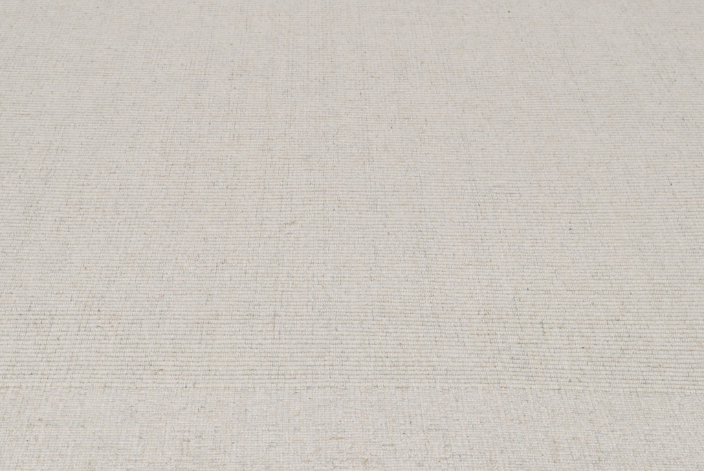 Handloom Off Wool White Rug