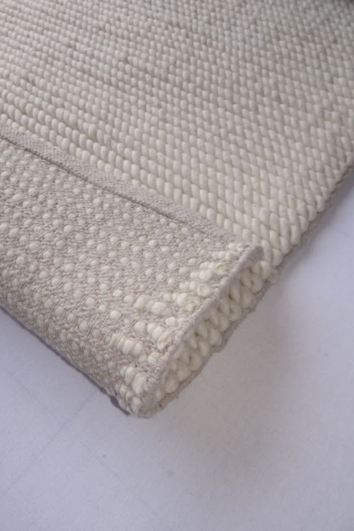 Carpe Natura Pitloom Wool Beige Area Rug