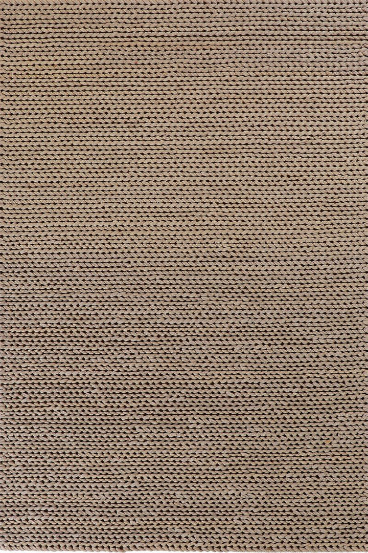 Pitloom Felt Wool Light brown Area Rug