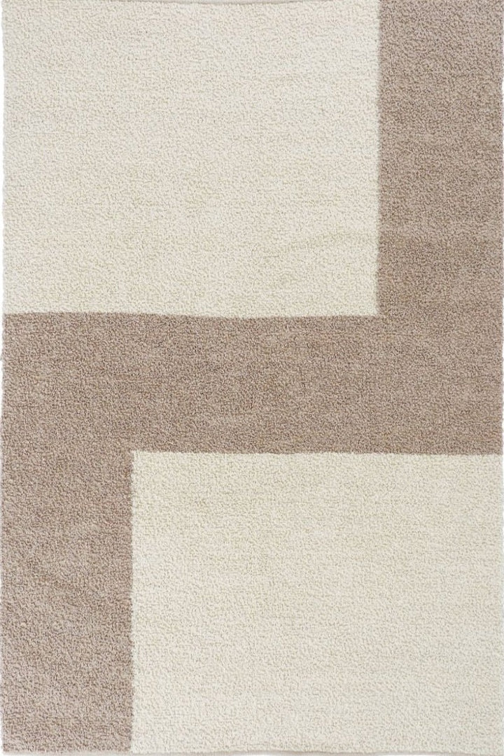 Carpe Natura Pitloom PET Brown and Off-White Outdoor Area Rug