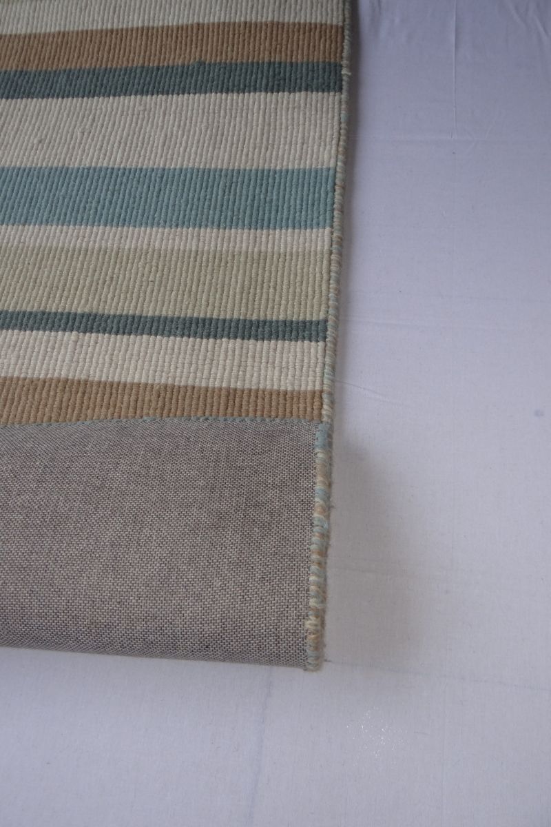 Handloom Wool Multicolor Area Rug